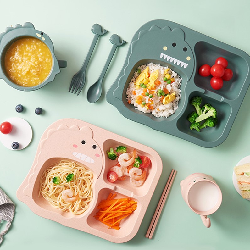 초기이유식 식판 그릇 흡착식판 흡착볼 아기 유아 곡물 도자기 - 상세 이미지 2