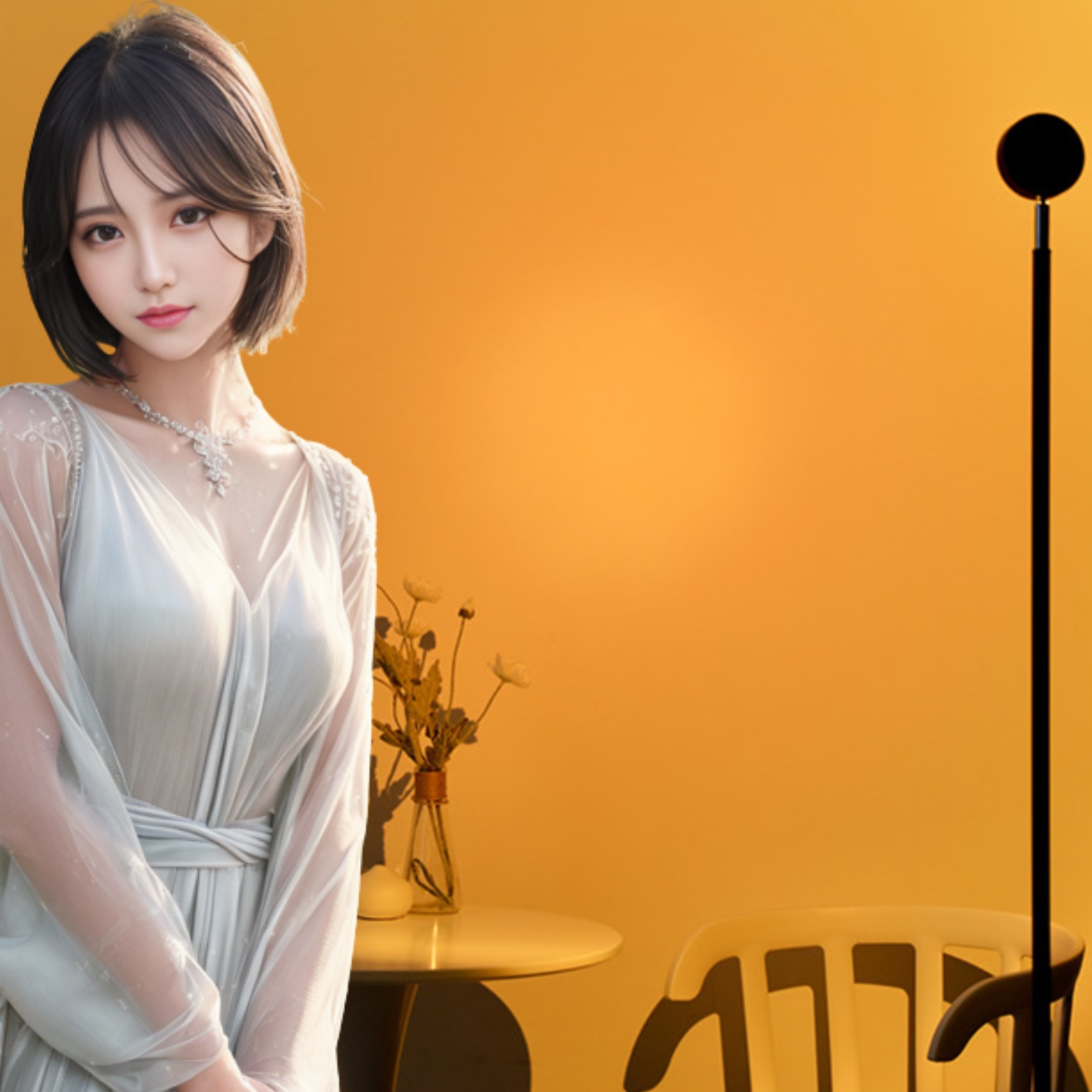 선셋 조명 무지개 무드등 노을 조명 레인보우 단스탠드 - 상품 이미지