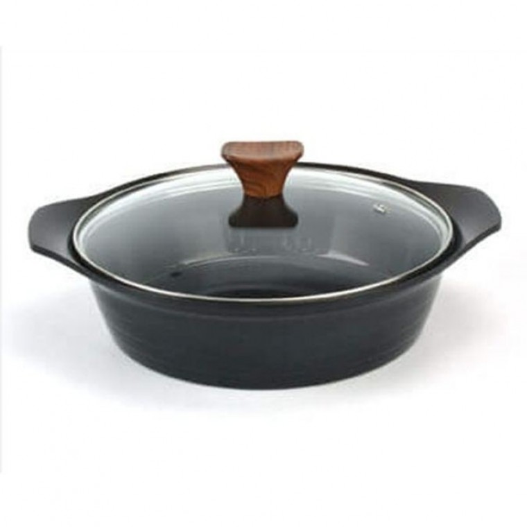 리빙온 인덕션 냄비 양수 통주물 찌게 전골 24cm - 상품 이미지