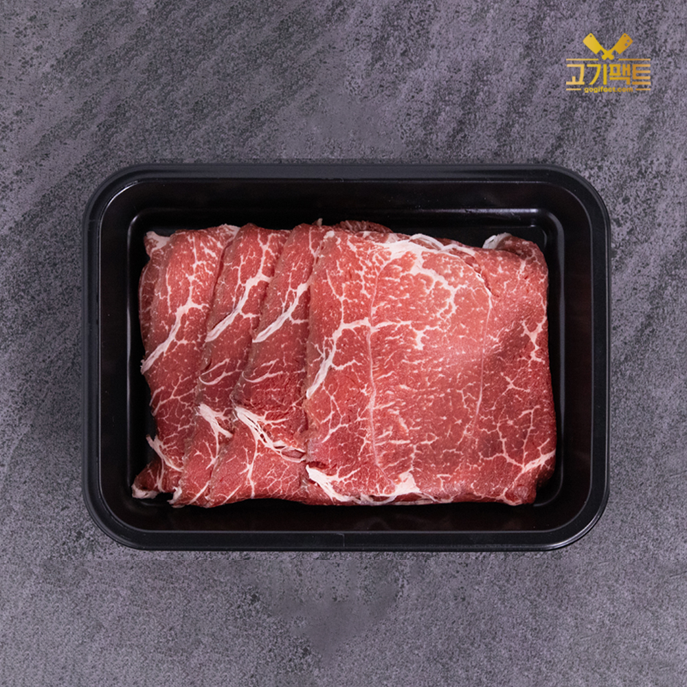 마장동한우 고기팩트 투뿔 한우 불고기 500g - 상품 이미지