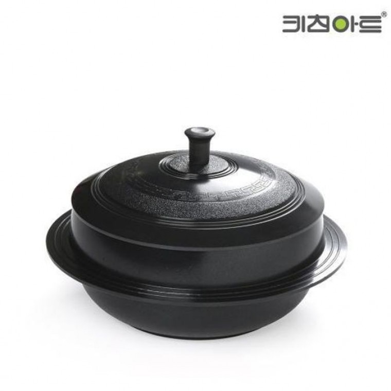 키친아트 가마솥 냄비 누룽지 찌개 뚝배기 20CM - 상품 이미지