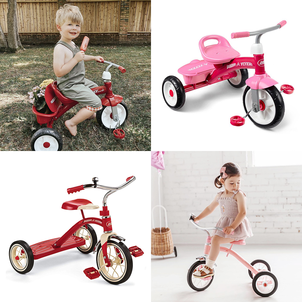 라디오플라이어 무소음 트라이크 세발자전거