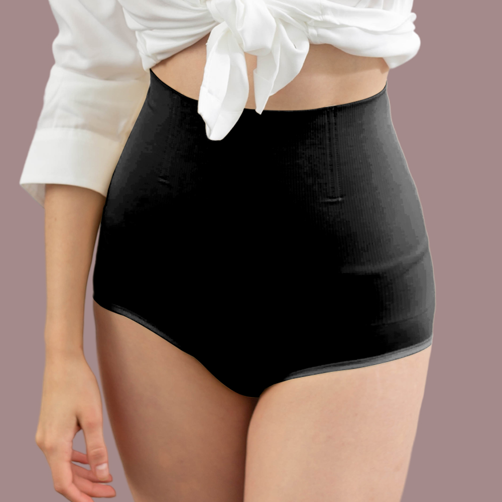 [엔젤핏] CLK 하이파워 배쏙삼각팬티 보정속옷 똥배팬티 이미지 2