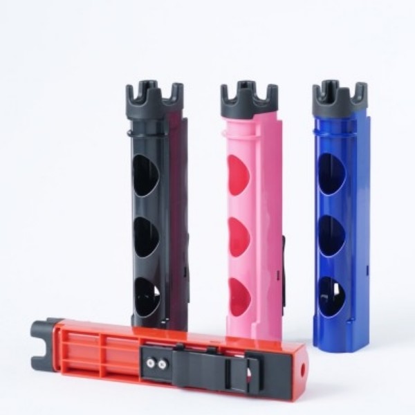 엠제이 피닉스 신형로드스탠드 2중잠금 블랙 블루 레드 핑크 메이호호환 로드거치대 테클박스거치대 - 상품 이미지