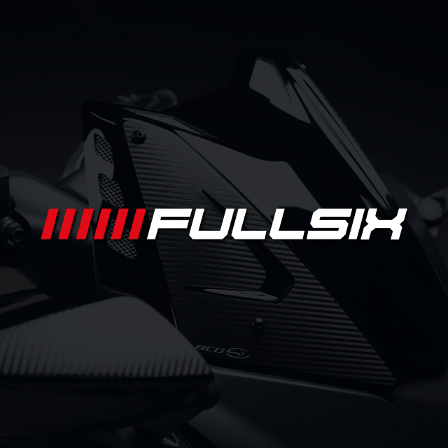 FULLSIX 풀식스 로고스티커 데칼 오토바이 바이크 A타입(100x9mm) - 상품 이미지