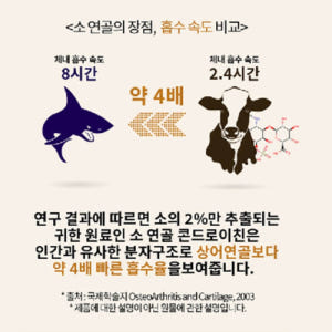 뉴트리너스 소연골 콘드로이친 1200 무릎 관절 연골 뼈 건강 영양 60... 맛있게 먹은 솔직 후기 - 상품 이미지 4