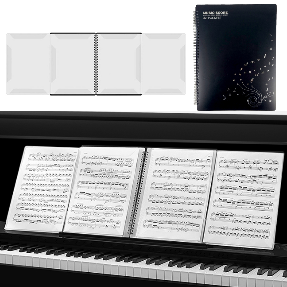 악보파일 a4 4면 피아노 파일 화일 40매
