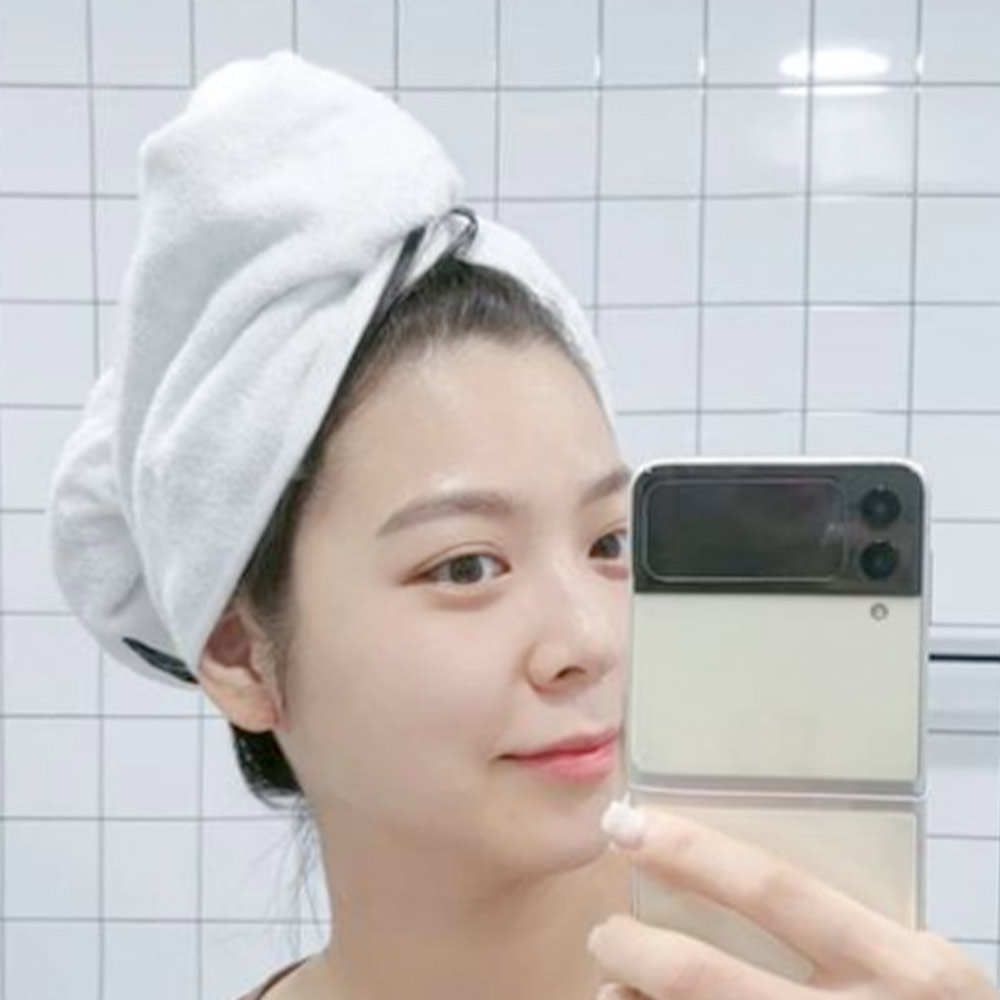 싸이클린 뱀부 타올 오가닉 고급 호텔수건 먼지없는수건 샤워타올 - 상세 이미지 5