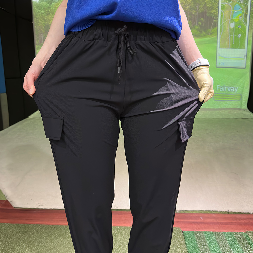 여성카고팬츠 키작녀조거팬츠 바스락바지 냉장고바지 - 상세 이미지 3