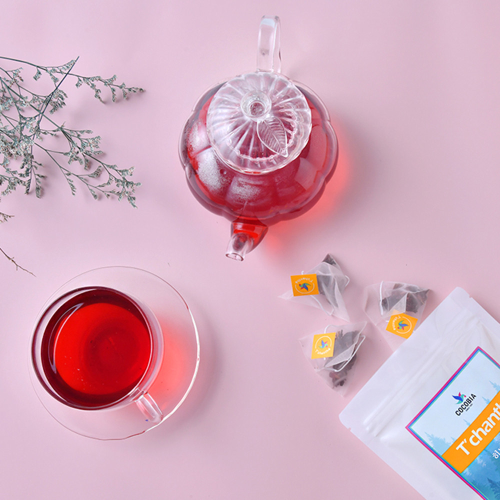 티샹떼 허브차 캐모마일차 페퍼민트 히비스커스 루이보스티 25티백 세트