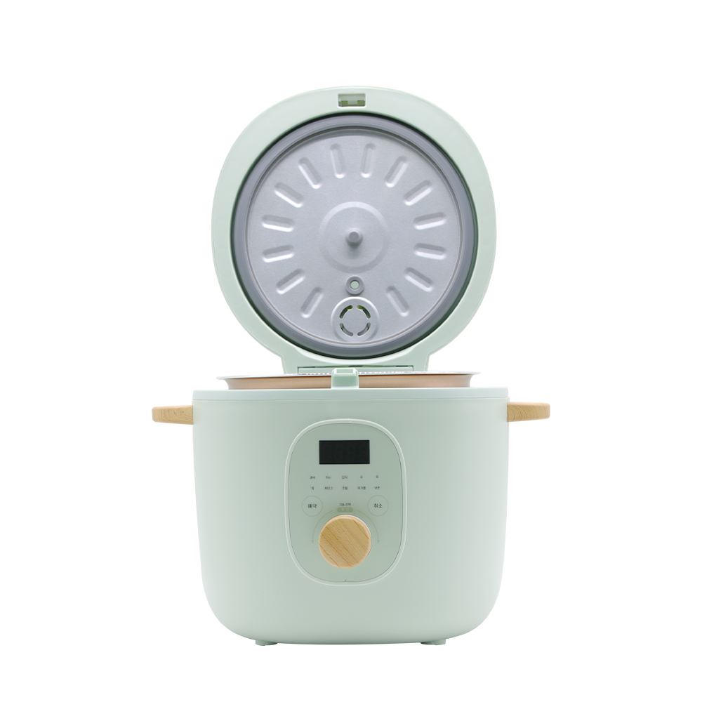 쿠잉 미니밥솥 RC-0311 1,2,3인용 전기 밥통 캠핑용 보온 소형 화이트