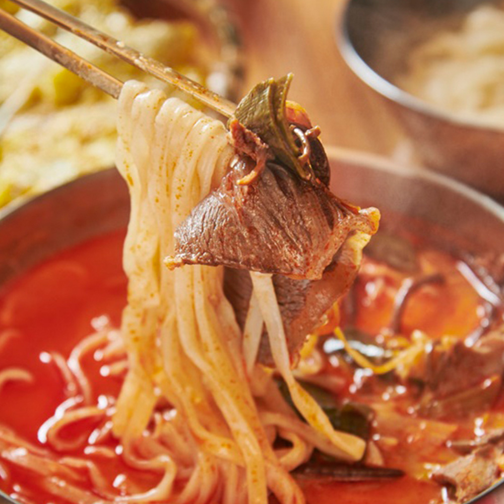 팔당 동동국수 대파 육개장 칼국수 625g - 상품 이미지