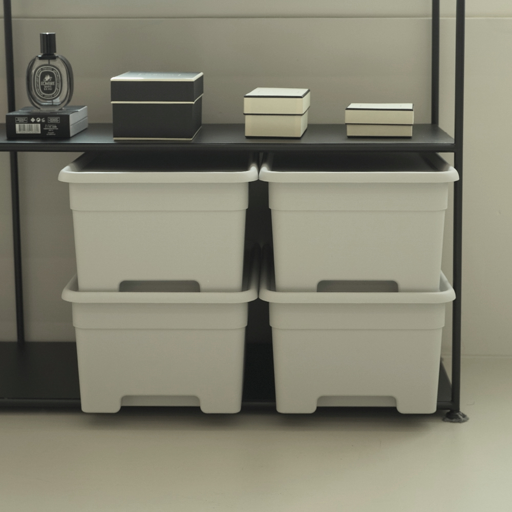 [도착보장] 디어 팬트리 서랍 정리함 가방 옷 소품 수납함 플라스틱 정리 박스 대 3개