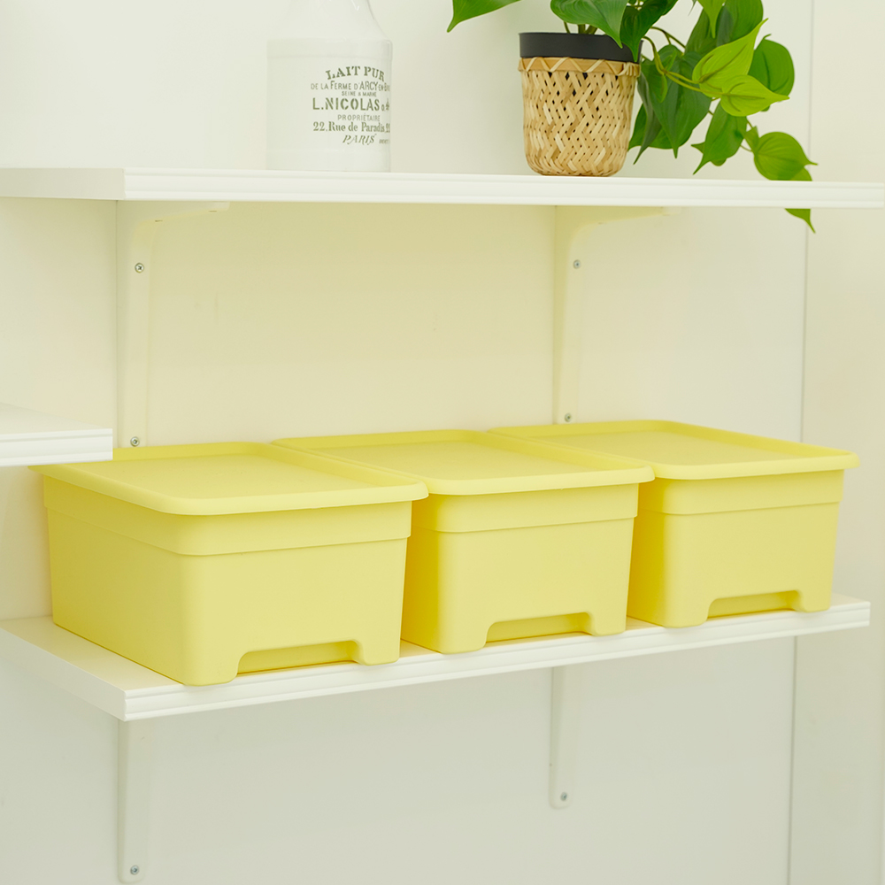 [도착보장] 디어 팬트리 서랍 정리함 가방 옷 소품 수납함 플라스틱 정리 박스 대 3개