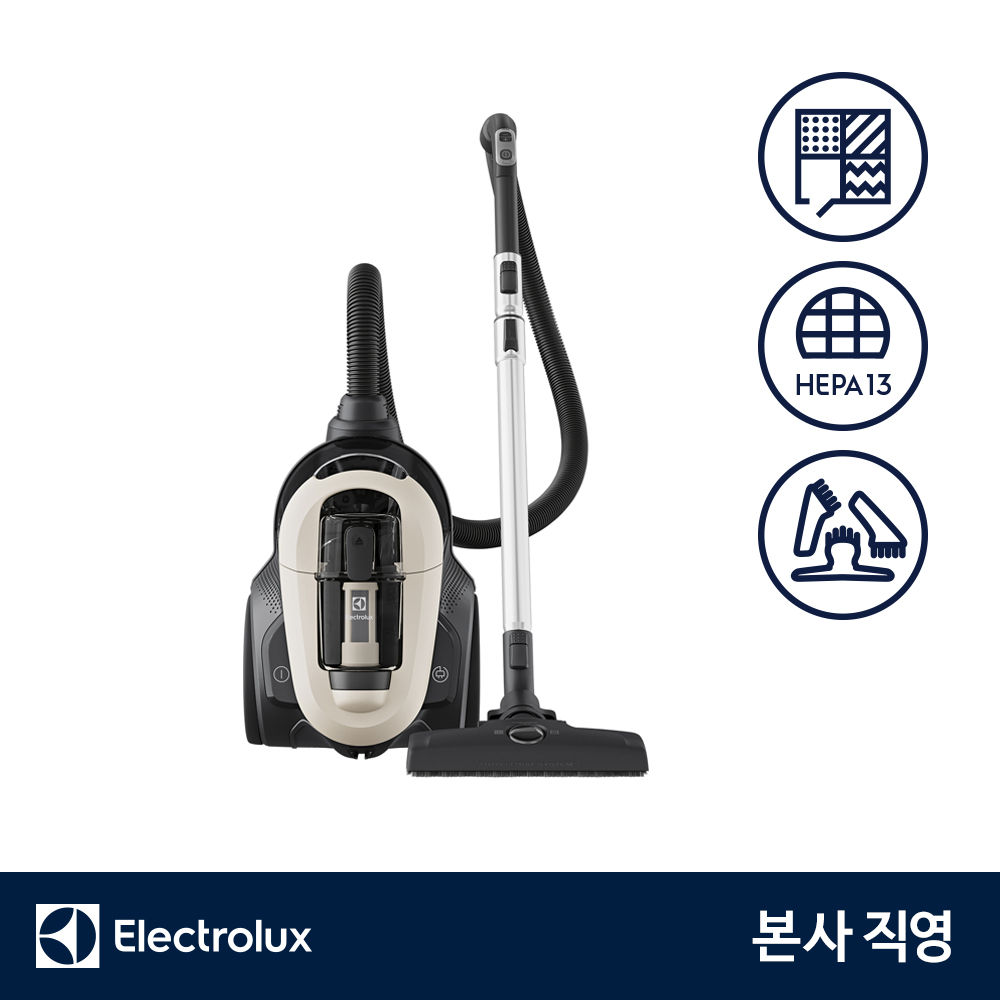 일렉트로룩스 EFC71521 얼티밋홈700 컴팩트 유선청소기 최대출력 1600W 헤파13,바닥전용노즐 제품 이미지