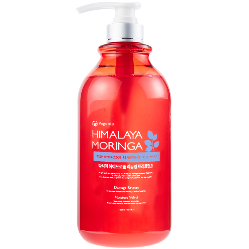 포고니아 히말라야 모링가 다시마 장미향 대용량 헤어 트리트먼트 1000ml - 상품 이미지