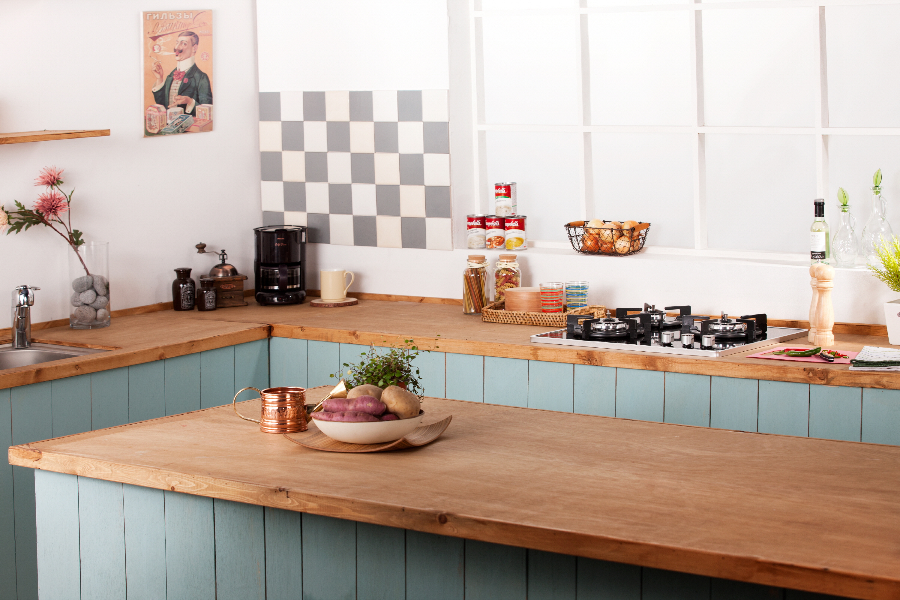 나비엔매직 빌트인 가스 쿡탑 레인지 코드식 560x440 GRB6003PABL LPG