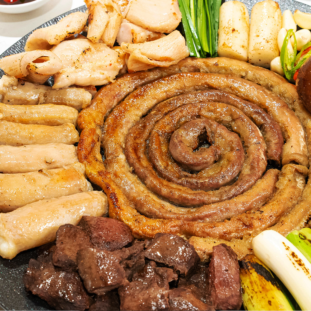 자연곱 한판 한우 소곱창 대창 염통 모듬구이 세트 - 상세 이미지 4