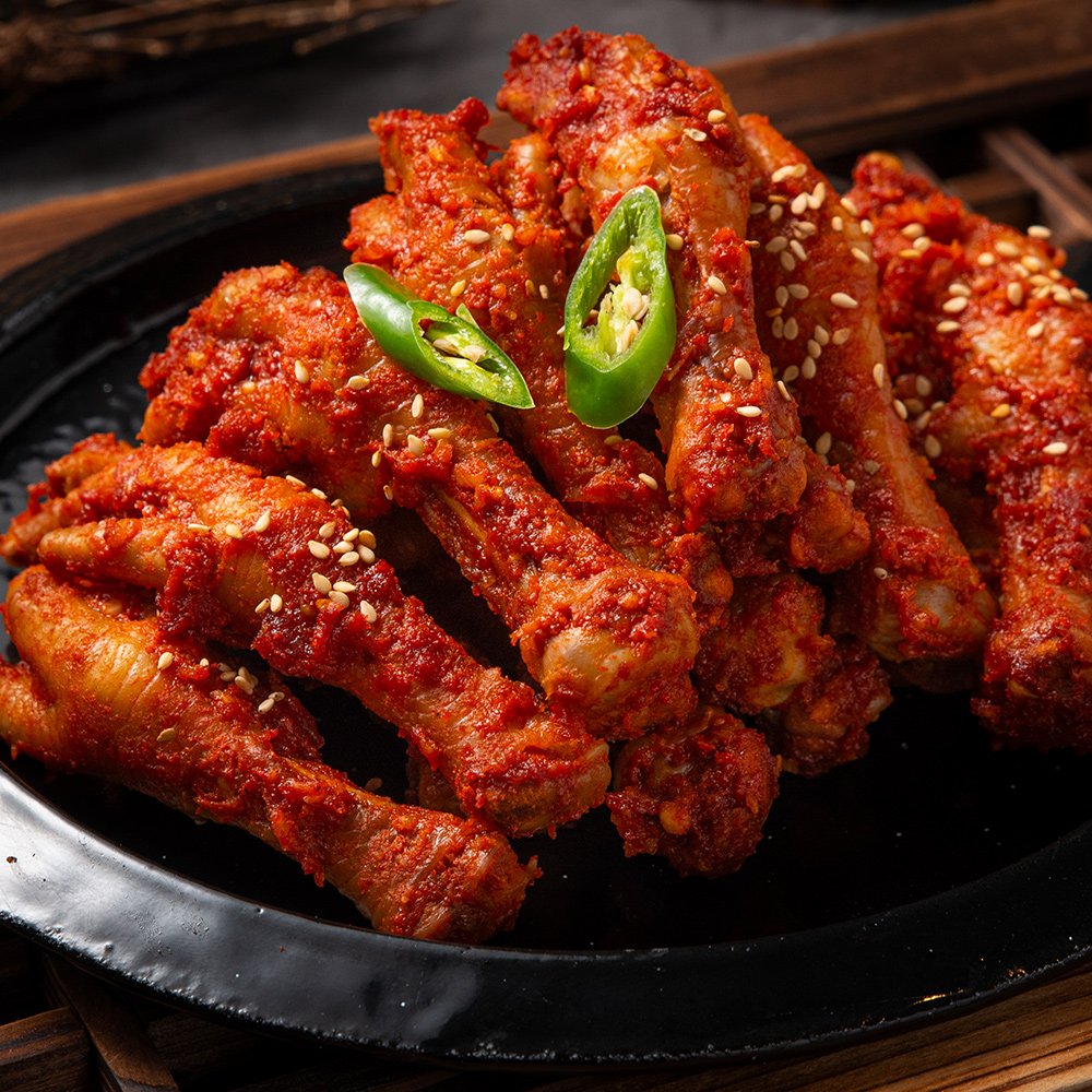 신사맛집 홍미 닭발 300g 국내산 석쇠에서 입힌 불향 - 상세 이미지 2