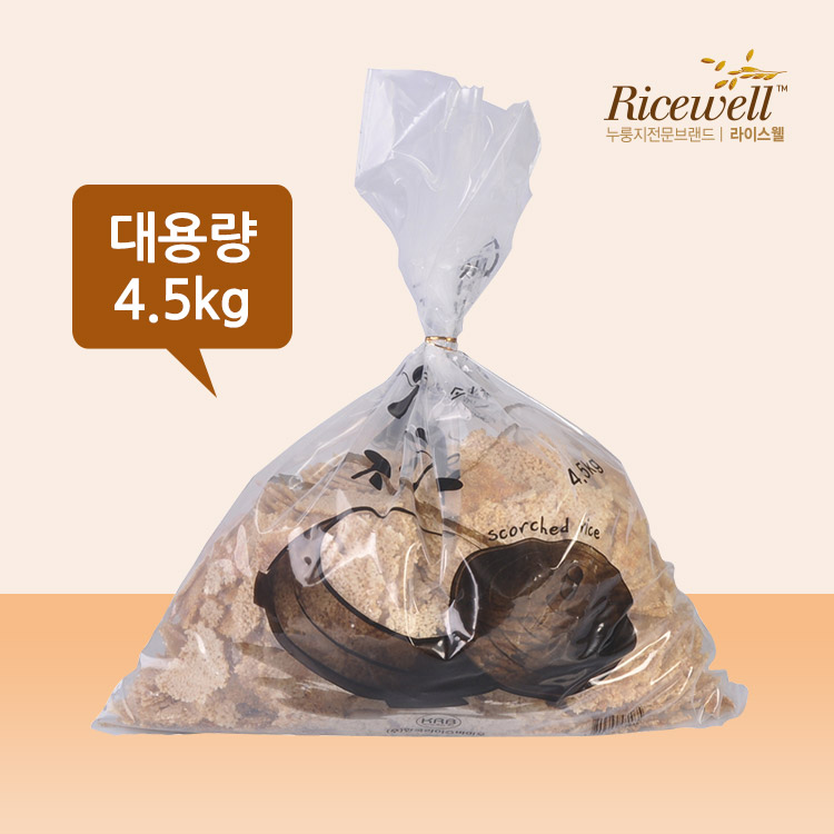 라이스웰 백미누룽지 4.5kg, 1개입, 1개