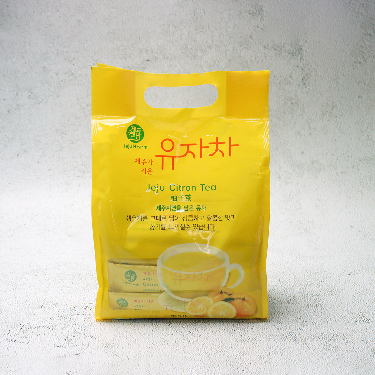 제주 무농약 유자차 스틱 750g - 상세 이미지 4