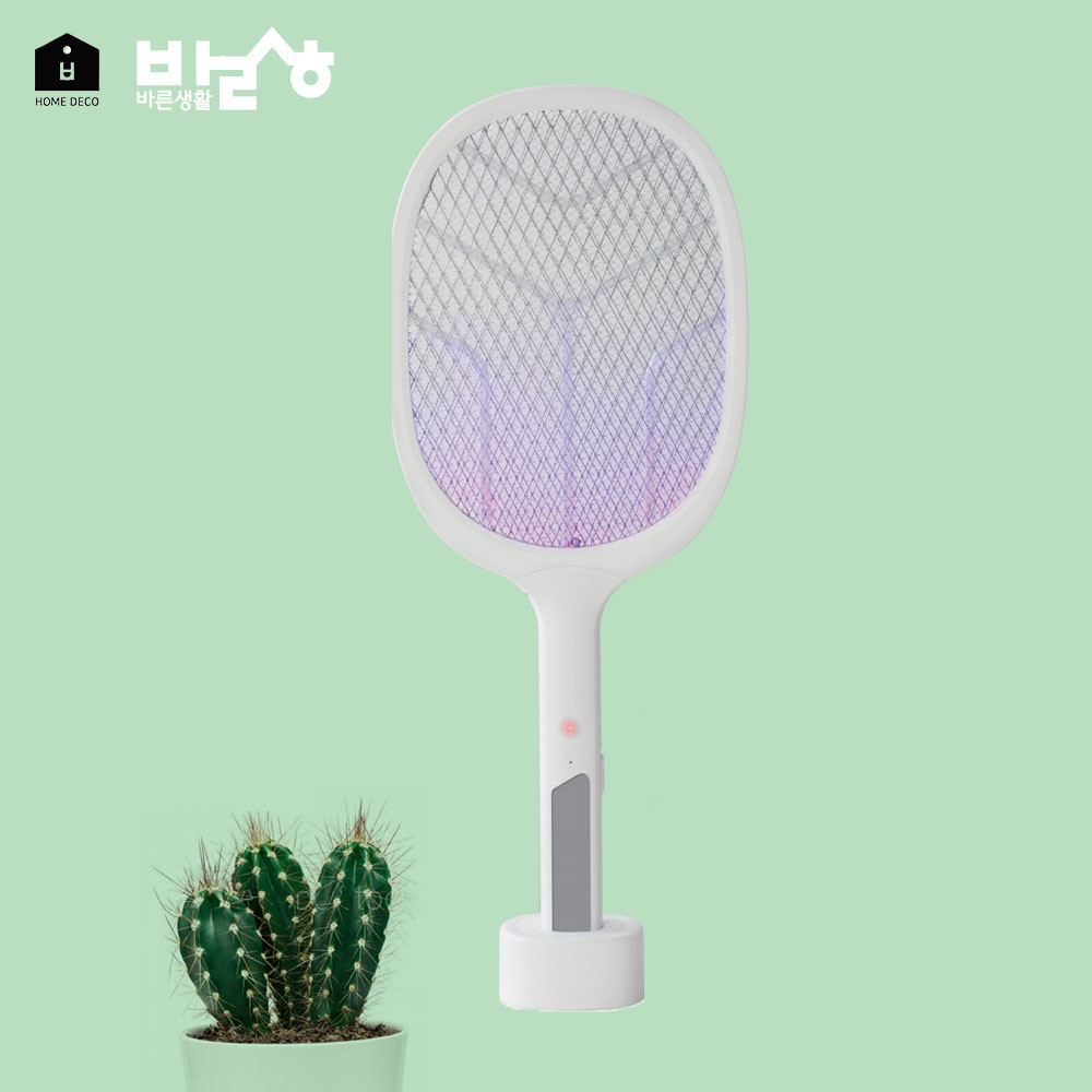 USB 충전식 전기 모기채 전자 파리채 전기채