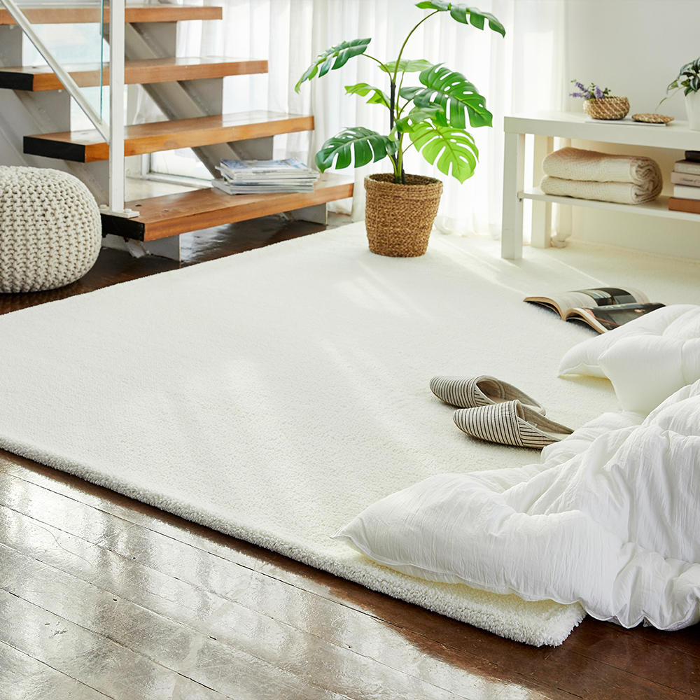 러그마켓 글램코지 온감 러그 도톰한 물세탁 거실카페트 100x150