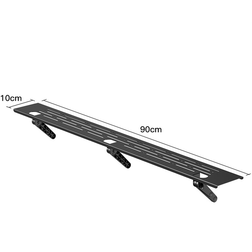 벽걸이 TV 위 선반 사운드바 브라켓 거치대 브라켓 선정리 세톱박스 받침대 60cm - 상세 이미지 4