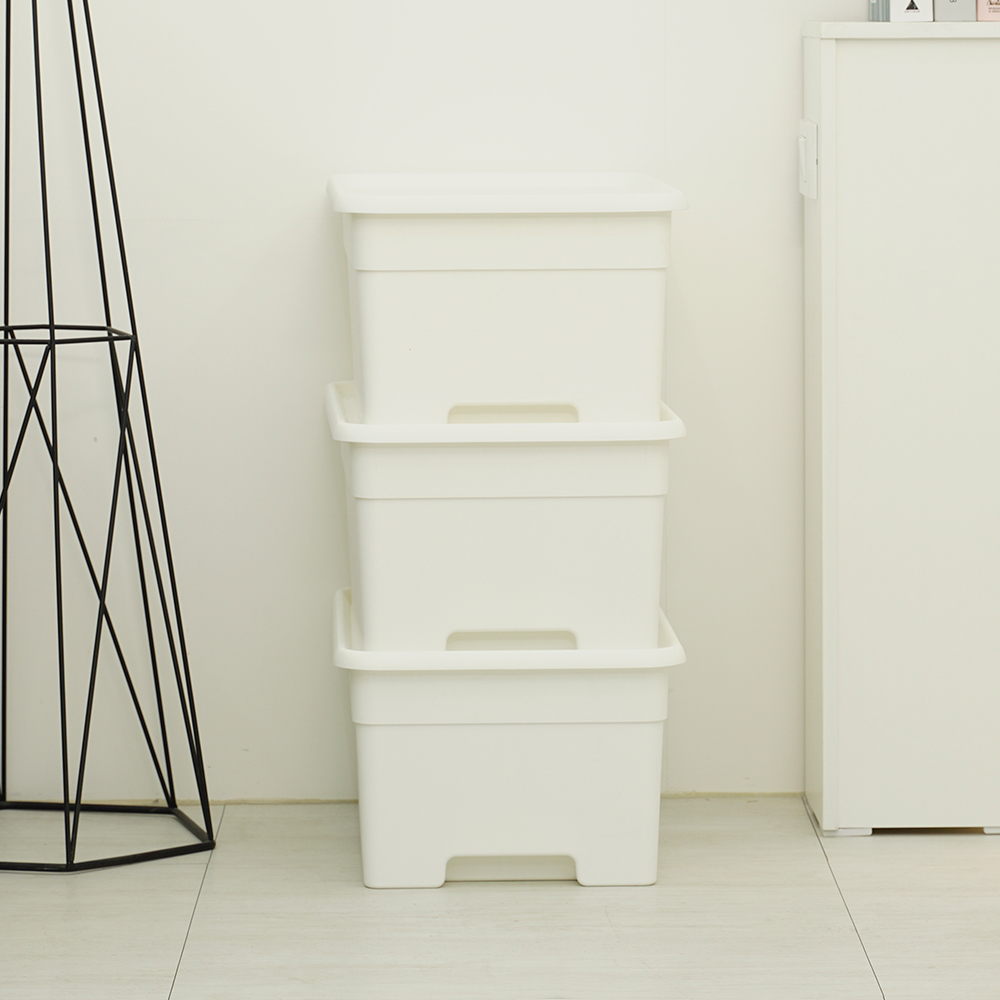 [도착보장] 디어 팬트리 서랍 정리함 가방 옷 소품 수납함 플라스틱 정리 박스 대 3개