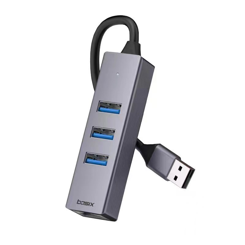 USB 3.1 C타입 A타입 4in1 멀티 허브 컨버터 맥북 프로 에어 랜젠더 - 상세 이미지 3