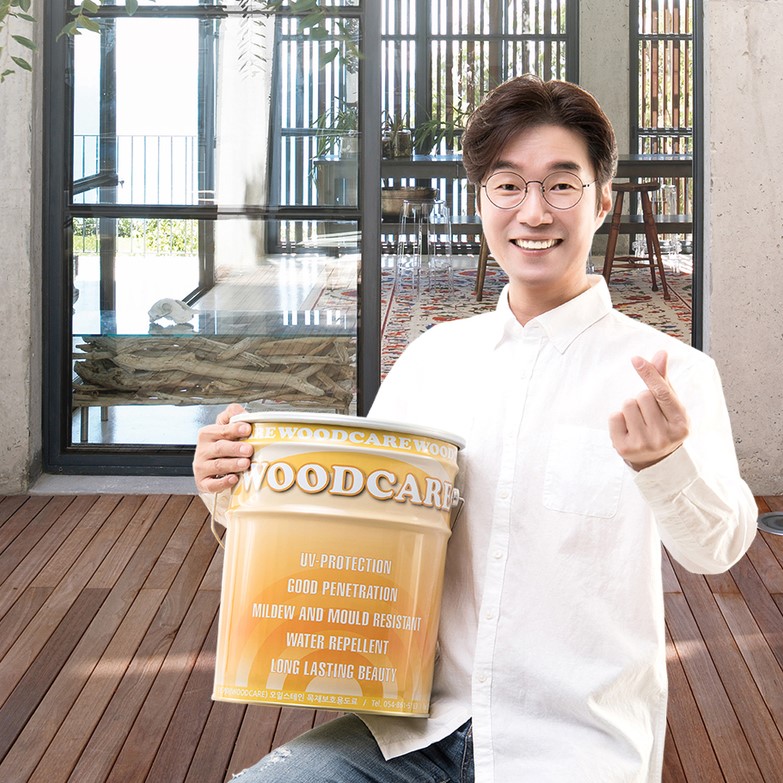 오일스테인 도토리 투명 색상 방수 데크칠 나무니스칠 코팅 목재칠 나무에 바르는 페인트 4L