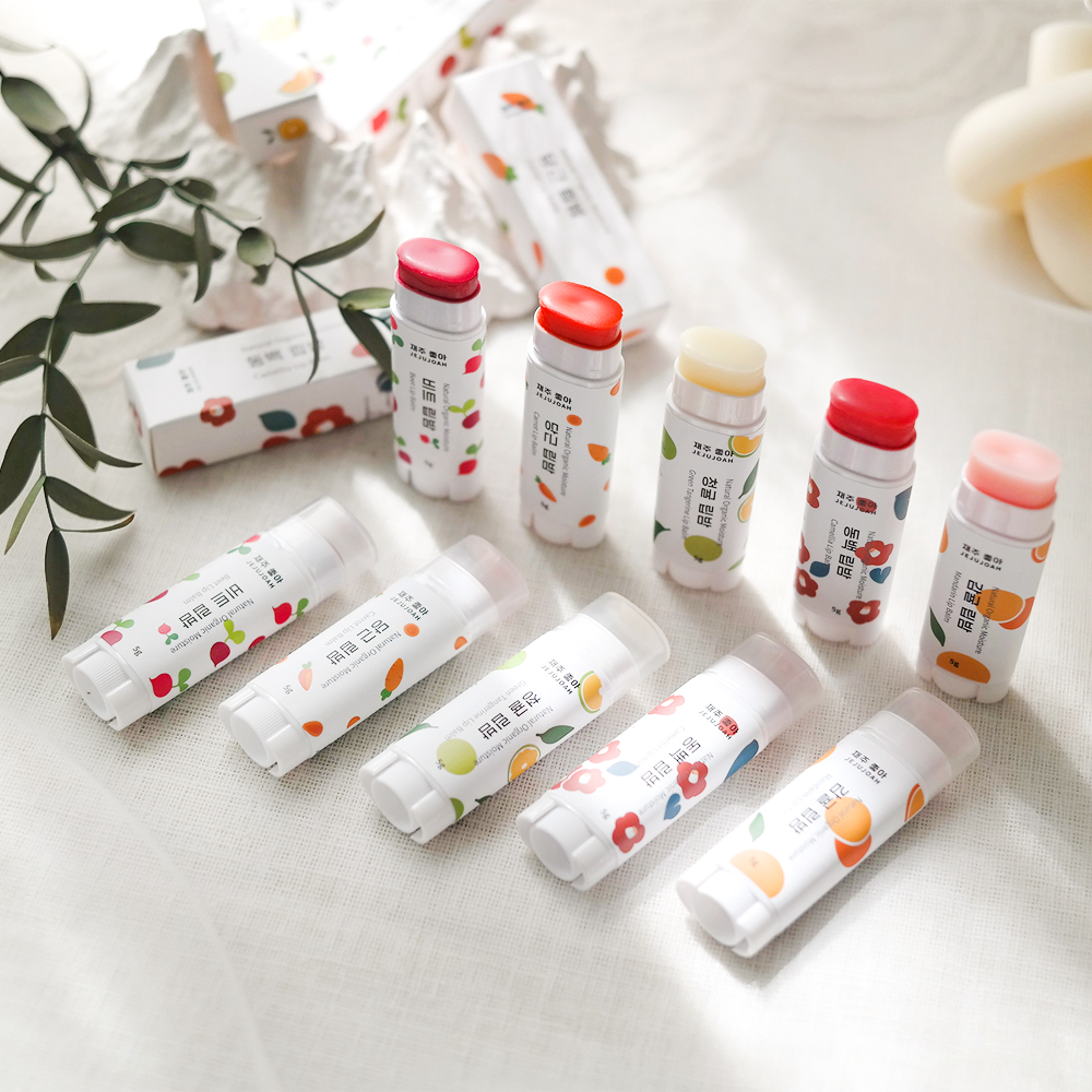 아토르 재주좋아 립밤 유기농 오일 입술 케어 5종 감귤 청귤 동백 당근 비트