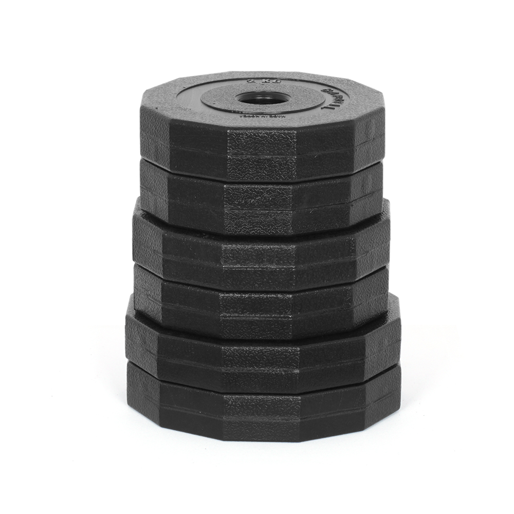 아리프 다이나믹 12각 경량 바벨 원판 2kg, 2개 - 상세 이미지 2