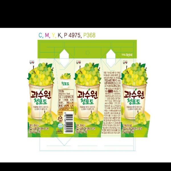 과수원 청포도(팩) 남양 190MLx24EA : 마켓펀치