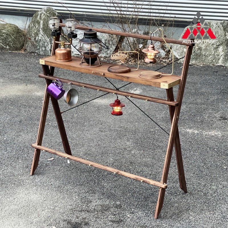 캠핑 우드 행어 선반 오텀트리 핸드메이드 인디언행어