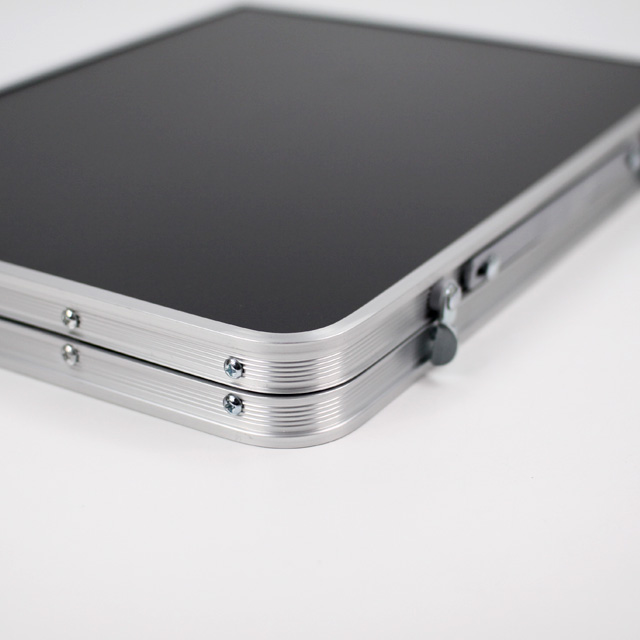 KOOLMAN 쿨맨 접이식 캠핑 미니 폴딩 테이블 피크닉/차박 좌식용 블랙