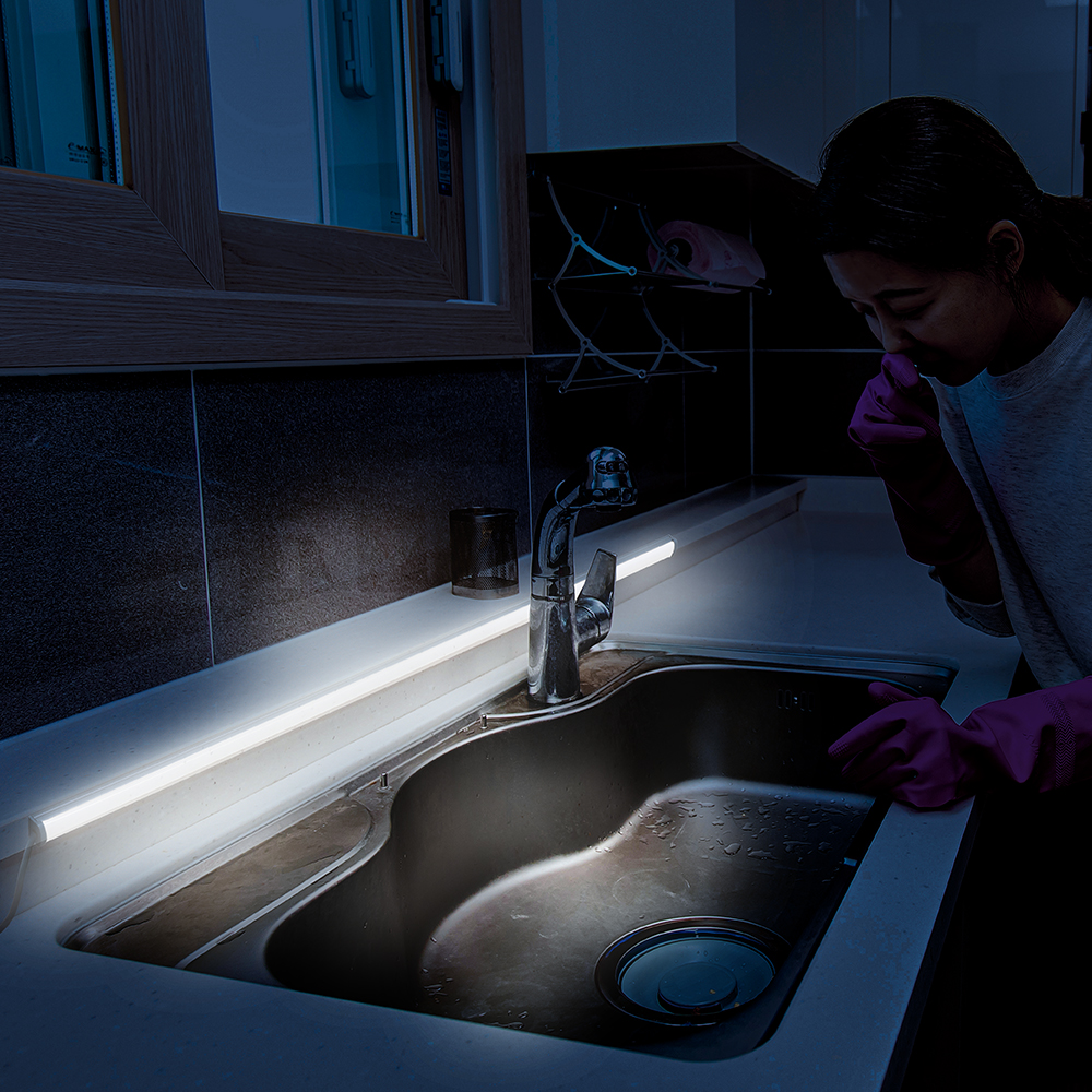 간접 조명 간접등 자석 부착식 붙이는 조명 셀프 LED 싱크대 30cm