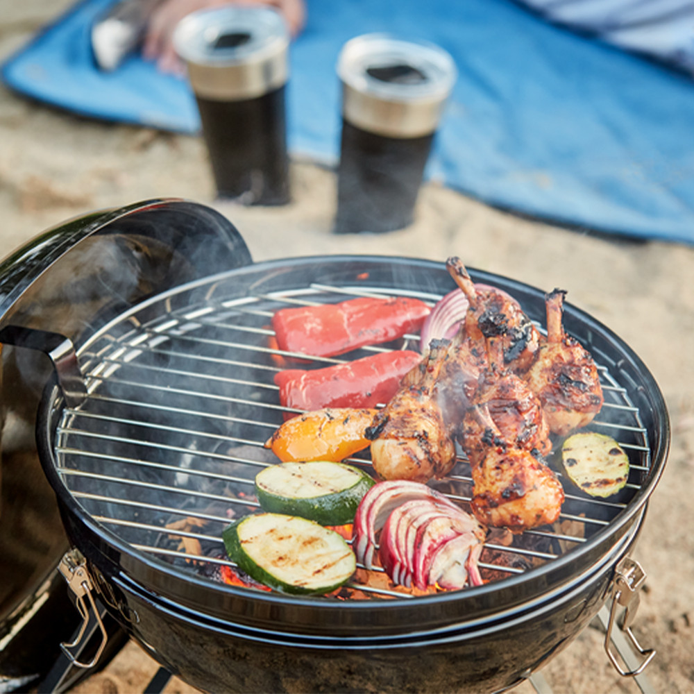 나폴레옹 37 바베큐그릴 숯불 직화 훈제 휴대용 캠핑 화로대