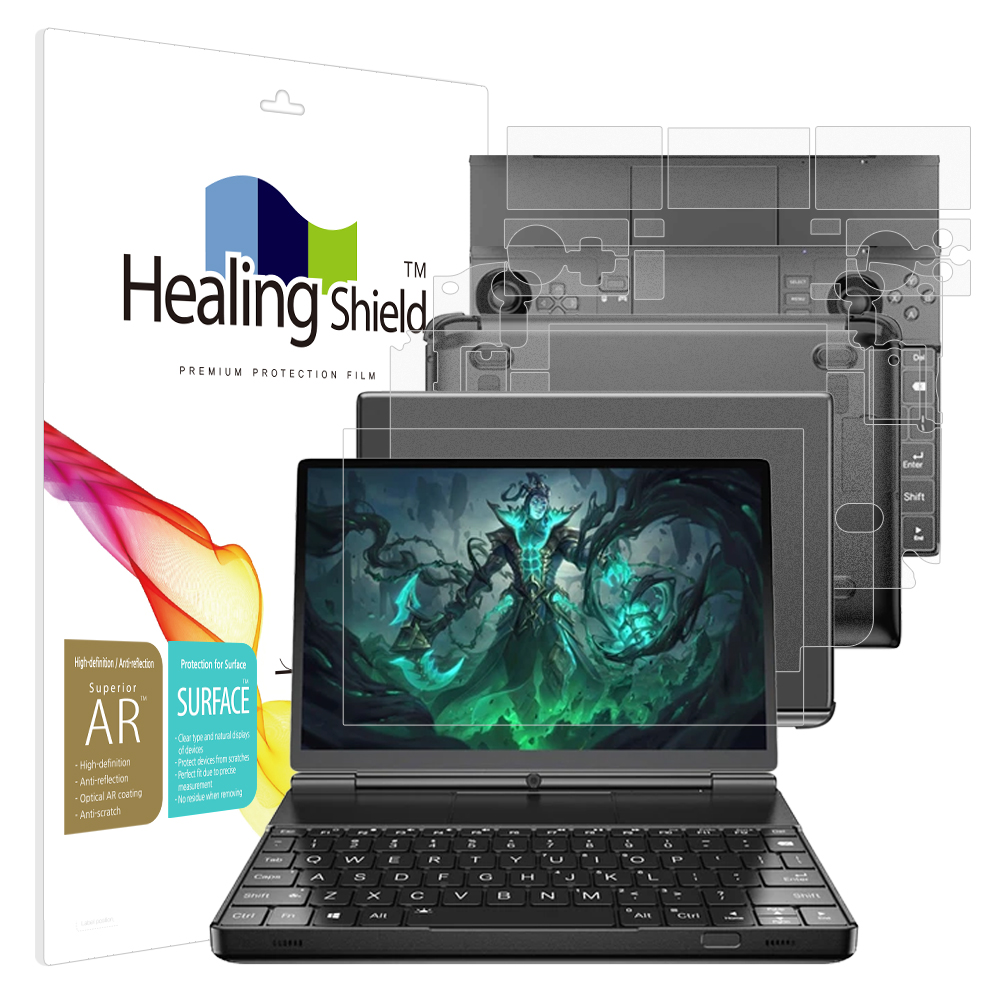 GPD WIN MAX2 고화질 액정보호필름1매 외부3종 - 상품 이미지