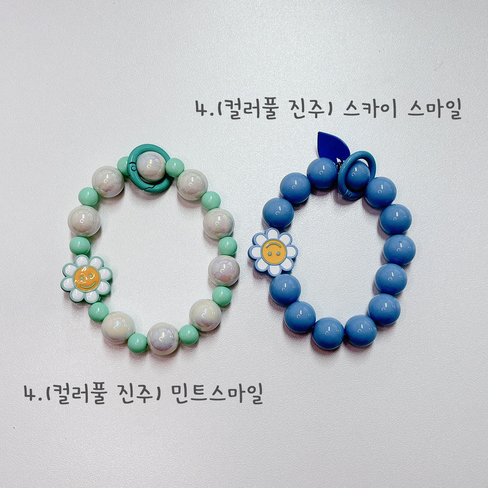 진주 키링 핑거스트랩 아이폰 폰스트랩 - 상세 이미지 5