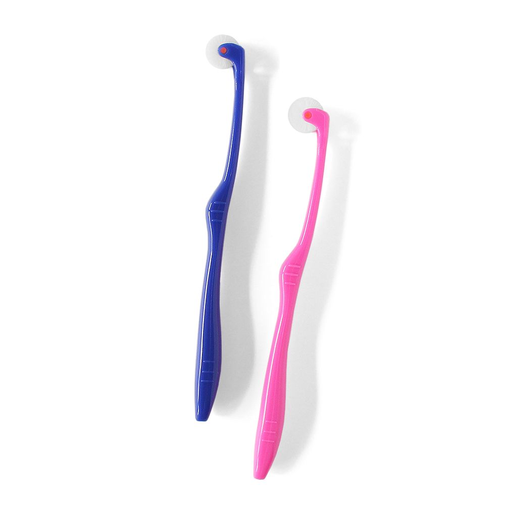 일본특허 제품 크룬 칫솔 둥근 칫솔모 접이형 기본형 0.076mm - 상세 이미지 2