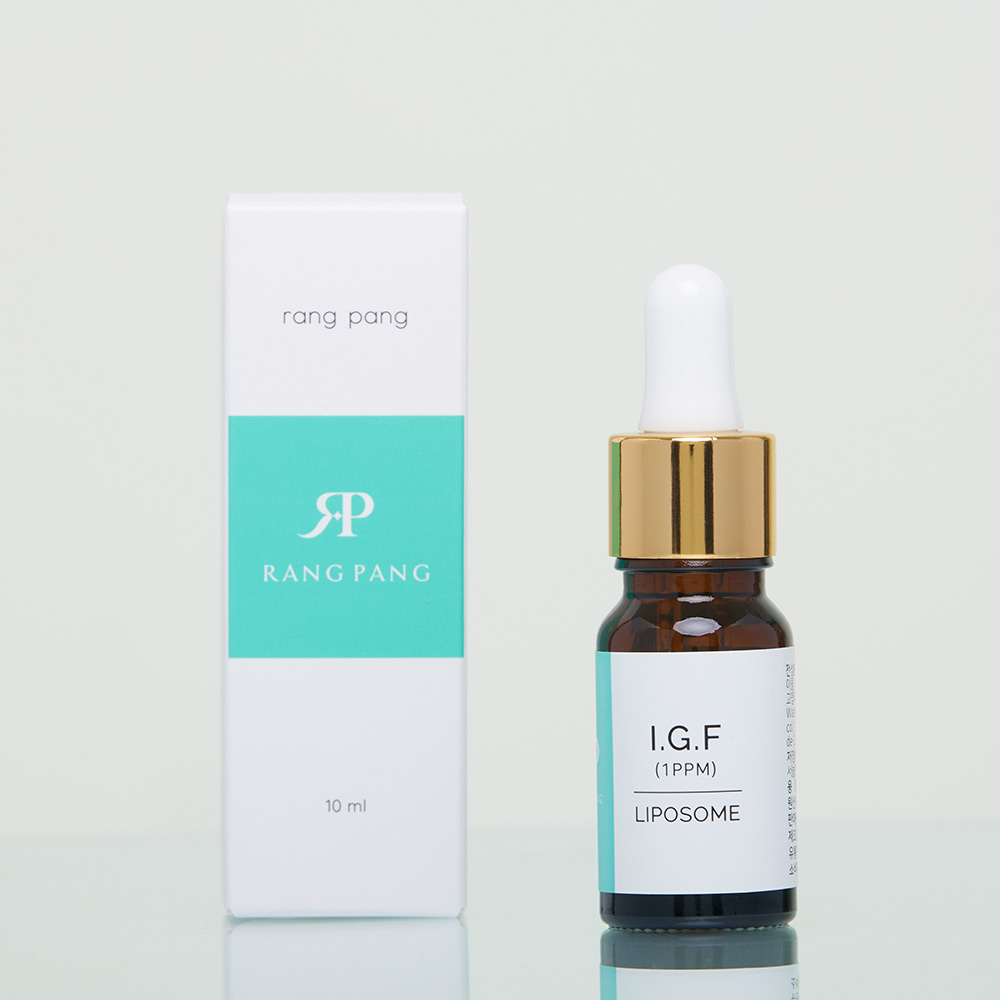 랑팡 EGF앰플+FGF+IGF 1ppm 리포좀 원액 10ml 미백 탄력 영양 보습 세럼 - 상세 이미지 4