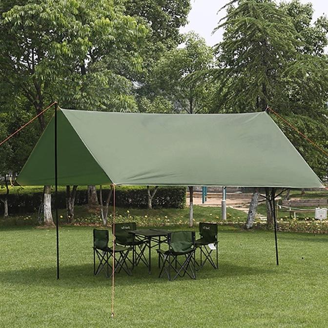 임시천막 야외용천막 행사장 지붕 이동식 간이 천막 3x3m