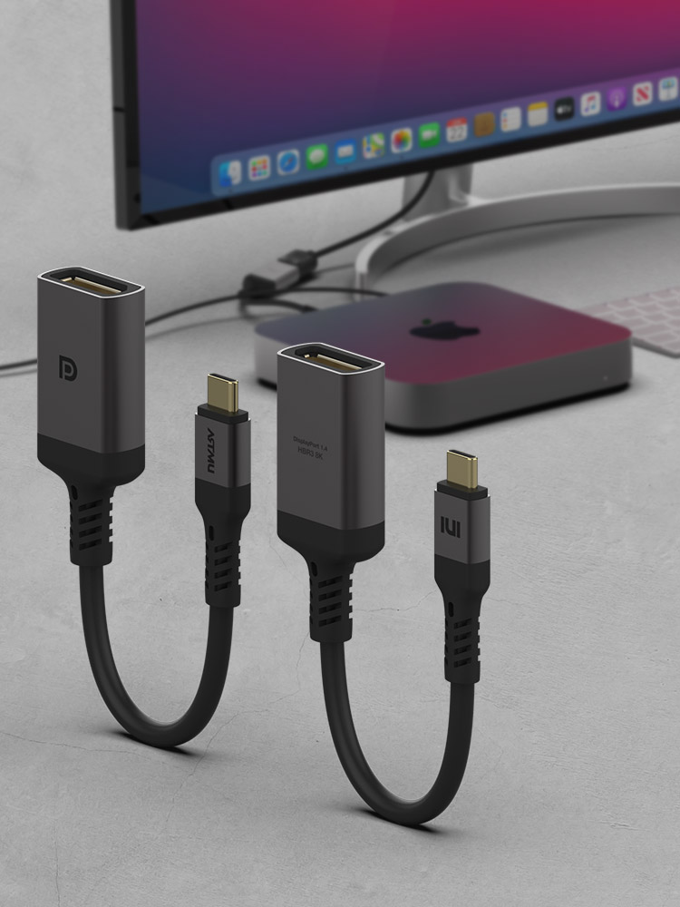 C타입 to DP 1.4 8K DisplayPort 어댑터 케이블 - 상세 이미지 2