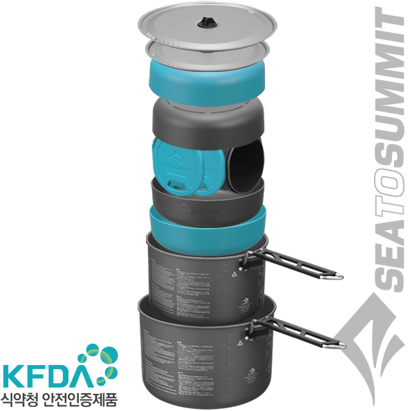 씨투써밋 알파 세트 4.2 캠핑 백패킹 코펠