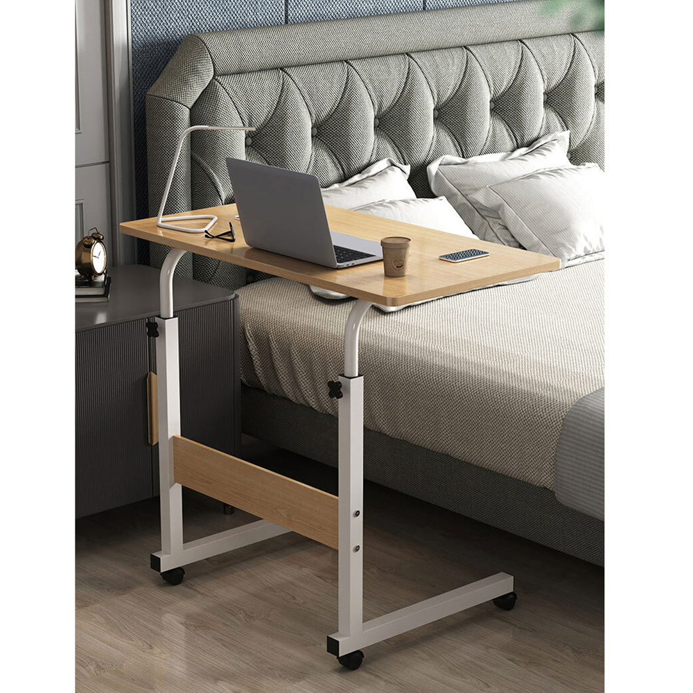 움직이는책상 높이조절 작업대 기능성 침대 테이블