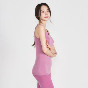 [에이원] 여성런닝 텐셀 소프트 민소매 나시 이너웨어 2p 착용 후기 | 사이즈/핏 총정리 - 상품 이미지 2