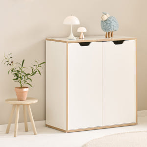 E0자재 무노 잠금가능 다용도 수납장 800x400x850mm, 2단, ... 솔직 후기 | 실제 배치 사진 포함 - 상품 이미지 2