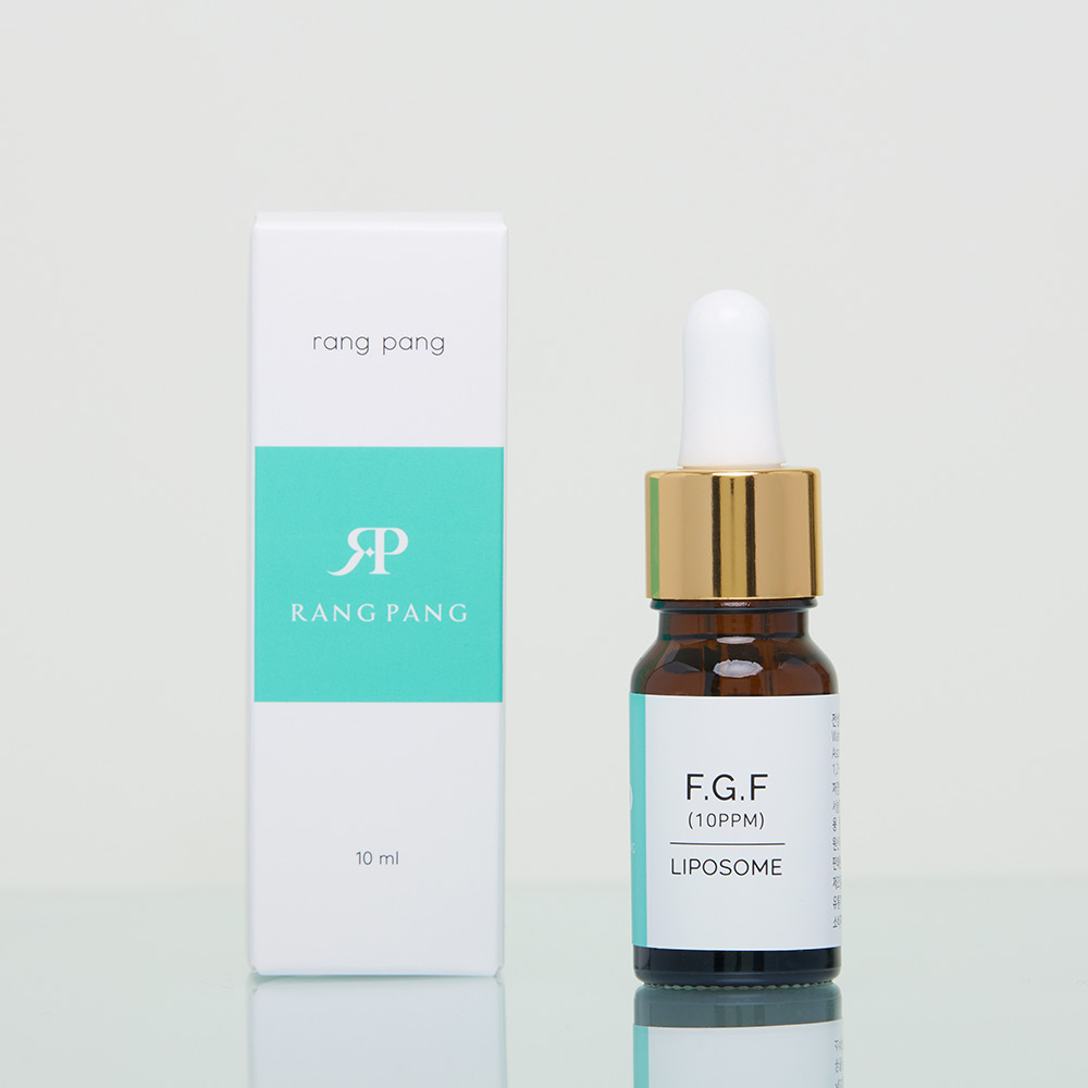 랑팡 EGF앰플+FGF+IGF 10ppm 리포좀 원액 10ml 미백 탄력 영양 보습 세럼 - 상세 이미지 4