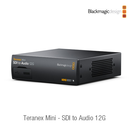 BLACKMAGIC DESIGN 테라넥스미니 Teranex Mini - SDI to Audio 12G